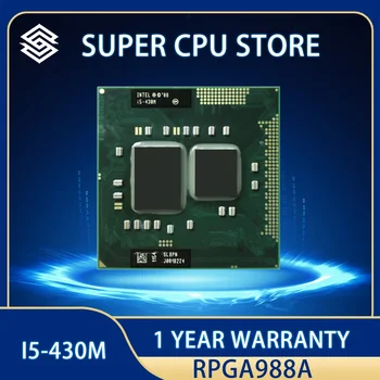 Intel Core i5-430M i5 430M SLBPN CPU Procesor 3W 35W Stojalo G1 2.2 GHz Dual-Core Quad-Nit I5 430M / rPGA988A