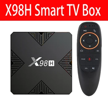 IP X98H Tv Okno Smart Android 12 Allwinner H618 3D, 4K BT5.0 Podporo HDR AV1 Wifi6 2.4 G&5.8 G 4GB 32GB Set Top Box Media Player