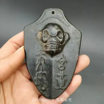 Kitajski Rdeče gorsko kulturo zbirka meteorite carving lobanje Jade blagovne znamke Pend