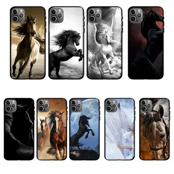 konj živali Primeru Telefon Za iPhone 11 12 Mini 13 14 Pro XS Max X 8 7 6s Plus 5 SE XR Lupini