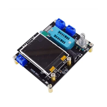 LCD-Zaslon GM328A Tranzistor Diode Tester Kapacitivnost ESR Napetosti, Merilnik Frekvence PWM za Kvadratni Val Generator Kit(A)