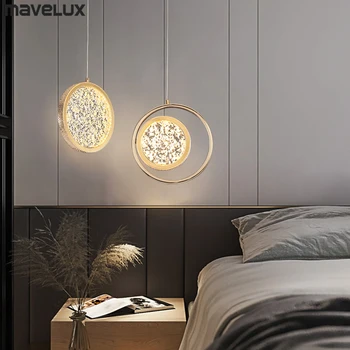 LED Vrtljiva Multi-Styling Obesek Lučka Zaprtih Nordijska Razsvetljavo Stropni Lestenec, Dekorativni svetlobna telesa