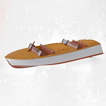 Lesene Daljinski Nadzor Ladje Model Komplet Majhnih Seabee Gliserjem Model DIY Ročno Ladje Model Igrača Darilo Dnevnik Sestavljeni Ladje Model Komplet