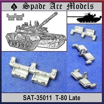 Lopata Ace Modeli SAT-35011 1/35 Obsega Kovinski Skladb Za ruski T-80 Pozno Tip