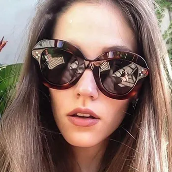 Mačka oči, sončna Očala Ženske blagovne Znamke Oblikovalec Letnik Ženske sončna Očala Ženske Ženske Sunglass Očala UV400