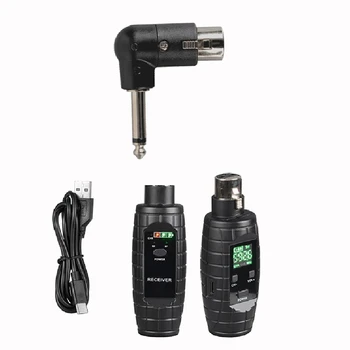 Mikrofon UHF Brezžični Oddajnik Sprejemnik Za Effector Mini XLR Sistem Žični Brezžični Mikrofon z Oddajnikom Enostavno Namestite