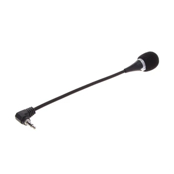 Mini 3,5 mm Hrupa Preklic Prilagodljiv Mikrofon Za Prenosni RAČUNALNIK Prenosni Dropship