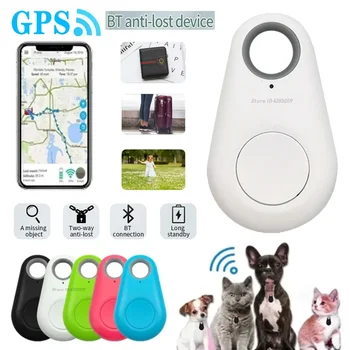 Mini GPS, Bluetooth 4.0 Tracker Anti-Izgubljeno Napravo Krog Anti-Izgubljeno Napravo Pes, Mačka Pet Otroci Vrečko Denarnice Sledenje Smart Finder Lokator