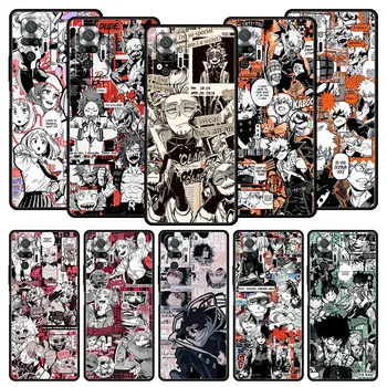 Moj Junak Univerzami Anime Primeru Telefon Za Xiaomi Redmi Opomba 12 11 10 9 8 9T 7 9s Pro Plus K50 K40 Gaming 10C 9C 9A Kritje Coque Lupini