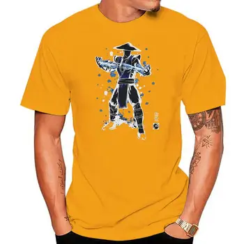 Mortal Kombat Raiden Moške Iger na srečo T-Shirt Visoke Kakovosti Priložnostne Tiskanje Tee Majica