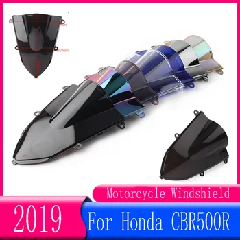 Motorno kolo Vetrobransko steklo Za Honda CBR500R CBR500 CBR 500 R 500R 2019-2022 Double Bubble vetrobranskega stekla Pribor Oklep Deflektor