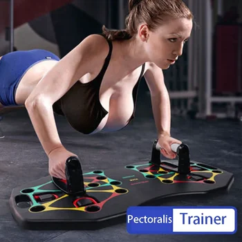 Multifunkcijski push-up usposabljanje odbora fitnes oprema gospodinjski pomožna vaja nosilec prsih mišice, trebušne mišice