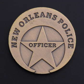 NAS New Orleans Policijski Urad Saint Michael Izziv Kovanec Kovin, trgovina s Spominki Čast Medaljo, Spominsko Pomen