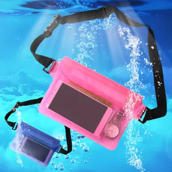 Nepremočljiva Plavanje, Potapljanje Vrečko PVC Plaži Viseče Potapljaški Pas Paket Torba Podvodni Mobilni Telefon Primeru Prostem Suho Vrečko