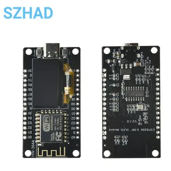 Nodemcu WiFi ESP8266 Razvoj Odbor 0.96 palčni OLED Mikro tip-C za Arduino