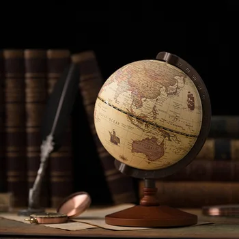 Nov 22 cm Svetu Globus Zemlje Zemljevid V angleščini Retro Leseno Osnovo Zemlji Instrument Geografija Izobraževanje Svetu Namizno Dekoracijo Pohištvo