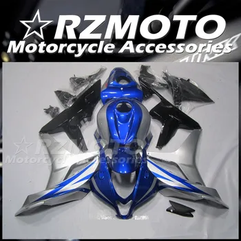Novo ABS Celotnega Motocikla Fairings Kit Primerni Za HONDA CBR600RR F5 2007 2008 07 08 Karoserija Nastavite Modra Srebrna