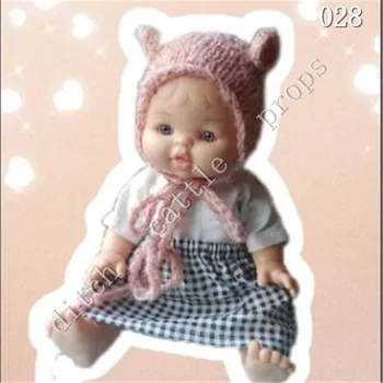 Novorojenček Fotografija Rekviziti, Ročno Pletene Klobuk Fotografija Ozadje Bonnet Studio Oblačila