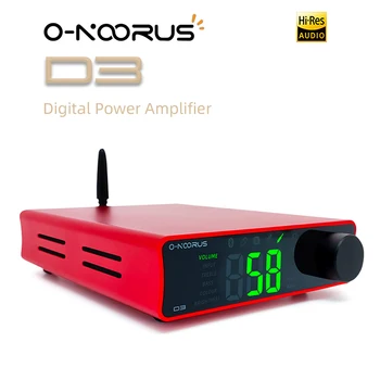 O-NOORUS D3 TPA3255 Ojačevalnik 300Wx2 Mini Hi-fi Stereo Razred D, USB, RCA, Bluetooth 5.0 Amp Bass Treble Za Domači Kino