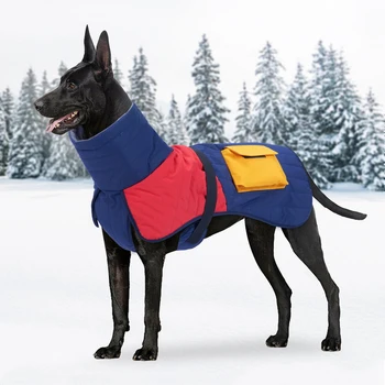 Oblačila Za Velike Pse Pozimi Toplo Big Dog Telovnik, Suknjič Je Nepremočljiva Plašč Ljubljenčka Psa Obleke Francoski Buldog Hrt Doberman Oblačila