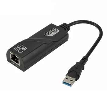 Omrežna Kartica 1000M Gigabit Ethernet Adapter za Internet USB 3.0, C-tip, LAN RJ45 Gigabit Driveless En Prenosnik Macbook