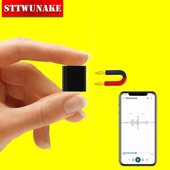 OTG Mobilni Telefon, Povezava Mini Glas Aktivira Diktafon Majhen Digitalni Avdio Naprava za Snemanje Zvoka Mikro Dictaphone Magnet