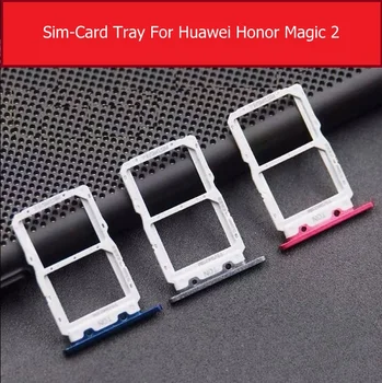 Pladenj za Kartico Sim Kartic Za Huawei Honor Magic 2 TNY-TL00 Sim Reža za Bralnik Kartic za Stojalo Držalo za Zamenjavo rezervnih Delov