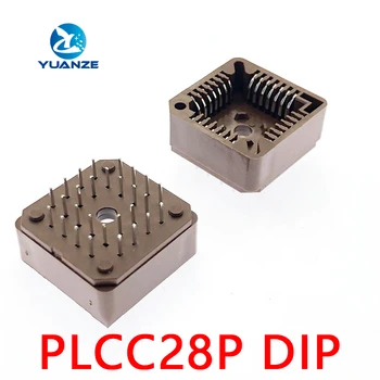 PLCC IC Vtičnico DIP 28PINS PLCC-28 NOV DIP PLCC-28 čipu IC, prevoznik PLCC vtičnico vse okoli DIP Na Zalogi