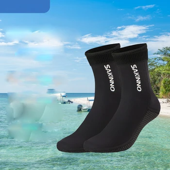 Potapljaške Nogavice 5 mm Neoprena Plaži Vode Toplotne Nogavice Wetsuit Škornji Anti Slip Potapljaške Nogavice za Rafting Potapljanje, Jadranje, Plavanje