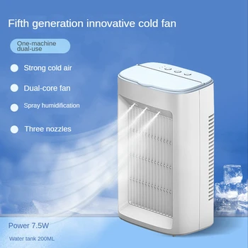 Prenosni Mini Klimatska Naprava Ventilator Osebnih Zraka, Hladilni Ventilator Namizni Vlaženja Fan