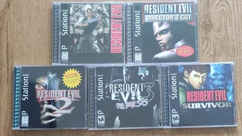 PS1 Resident Evil Serije Z Full Manual Disk Kopijo Igre Odklepanje Konzole Station1 Retro Optični Gonilnik za Video Igre Deli