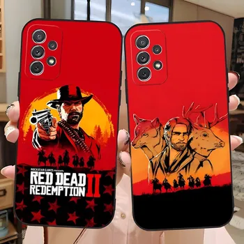 Red Dead Redemption 2 Telefon Primeru Za Samsung Galaxy S21 S22 S20 S30 S7 S8 S10 S9 S6 Pro Plus Rob Ultra Fe Shockproof Pokrov