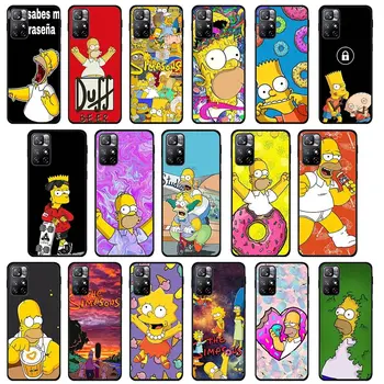 RK-62 Simpsons, Silikonsko Ohišje Za iPhone X XS XR 6 6S 7 8 MP 14 Pro Plus Max