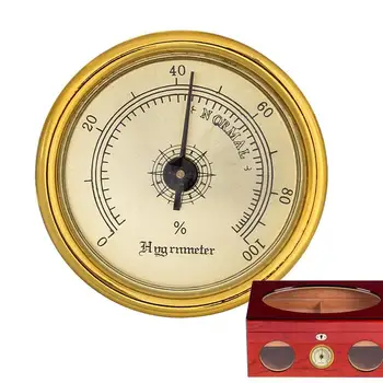 SAVNA Termometer, Higrometer Medenina Analogni Higrometer Digitalni Elektronski Merilnik Vlažnosti Analogni Humidor Merilnik Vlažnosti Tipalo