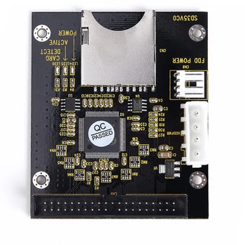 SD, da IDE 40 Pin Moški Pretvornik Kartico 3,5-palčni IDE za SD SDHC SDXC pomnilniške kartice Pomnilniško kartico Razširitev za Namizni Računalnik