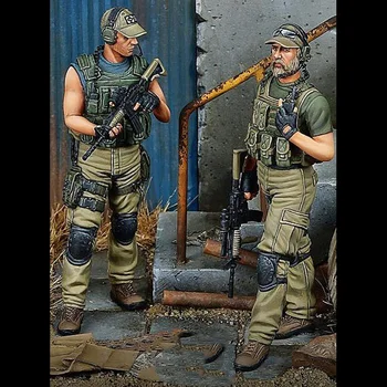 Smole Slika 1/35 sodobne posadke vojak vključuje 2 Model Unassambled Unpainted Slika Stavba Kit