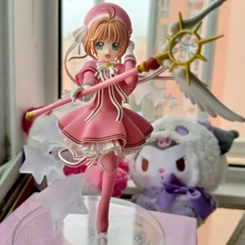 Tersedia Taito Figur Anime Kinomoto Sakura Cardcaptor Sakura Model Boneka Aksi Lucu Hadiah Mainan Anak 18 cm