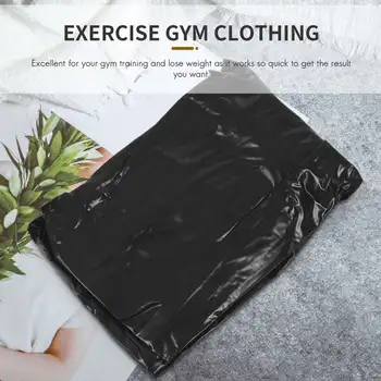Težka Fitnes, hujšanje Znoj Savna Obleka Uresničevanje Telovadnici Anti-Rip Črna XL