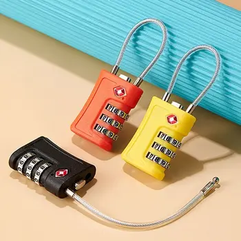 TSA Carinski Kodo za Zaklepanje Prtljage Password Lock Kontrast Barve Ključavnico 3 Mestno Kombinacijo Zaklepanje Varnostna Omara za Orodje Omarico