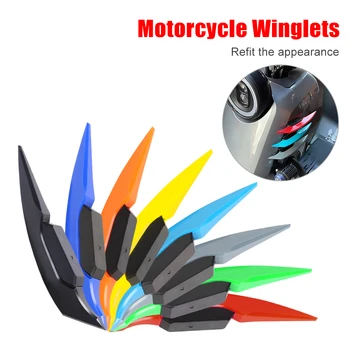 Univerzalno Motorno Kolo Winglet Spojler Dinamično Dekoracijo Nalepke Za Ducati Hypermotard Zx25r Cbr 929 Honda Vlaken Yzf R125