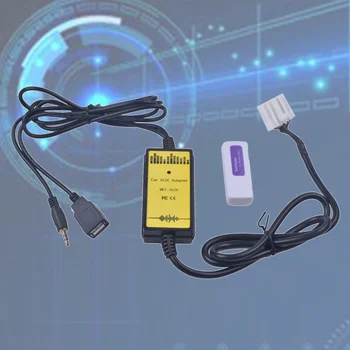 USB Avto Adapter za Avto Radio Stereo Digitalni CD Menjalec -v Ac 35mm Vmesnik za 3 2004-2008 / MX5 2003-2008