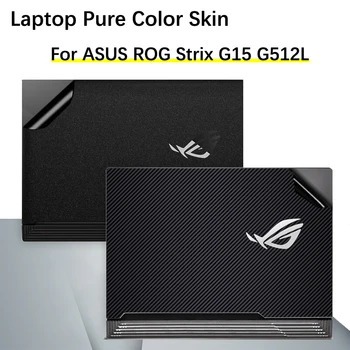 Usnja, Kože, Nalepke, Laptop za ASUS ROG Strix G15 G512L Laptop Ogljikovih vlaken Vinil Varstvo