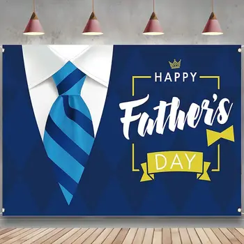 Vesel Dan očetov Ozadje Banner svetovni Dan Očetov Stranka Dekor svetovni Dan Očetov Dekoracijo in Potrebščine za Domače Stranke, Modra