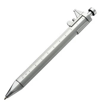Večfunkcijsko Kaliper Pero Žogo-Točka 0,5 mm Kemični Svinčnik Gel Črnila Pero Vernier Kaliper Roller Ball Pero Ustvarjalnost Tiskovine