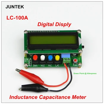 Visoka Natančnost LC-100A Induktivnost, Kapacitivnost Meter Digitalni L/C Meter Induktivnost, Kapacitivnost Tabela Digitalni Induktivnost Multimeter