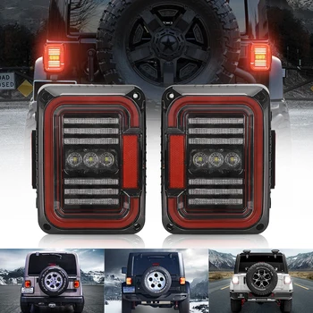 Visoke Kakovosti Nam Različica 4X4 Vozila Led Rep Luči Zadaj Lučka Nepremočljiva Ip67 Ustavi Za Jeep
