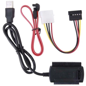 Vroče SATA/PATA/IDE Disk USB 2.0 Adapter Pretvornik-Kabel Za 2.5/3.5-Palčni Trdi Disk Hot po vsem Svetu Adapter Pretvornik-Kabel