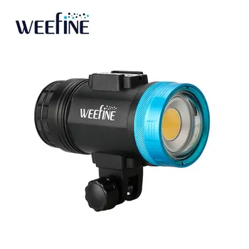 WEEFINE WF099 Sončno Flare 7000 Lumnov Nepremočljiva Video Svetloba & Strobe Način Podvodna Fotografija Svetlobe Potapljaška Svetilka