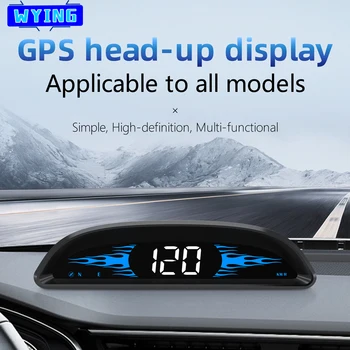 WYING G2 HUD Avto GPS Hitrost Head Up Display Višina Kilometrine Smart Profil Utrujenost Vožnja Opozorilo Naprava za Vse Modela Avtomobila