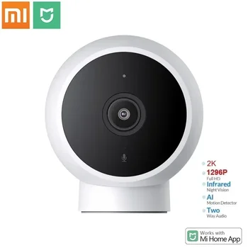 XIAOMI Smart IP Kamero Standard Edition 2K HD Ir Nočno Vizijo CCTV Glas Interkom AI Alarm Magnetni Osnove WiFi Doma Videcam